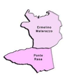 Kort af Ermelino Matarazzo undir-hérað