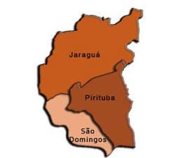 Kort af Pirituba-Jaraguá undir-hérað