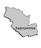 Kort af Sapopembra undir-hérað