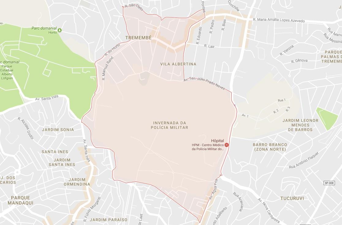 Kort af Tremembé Sao Paulo