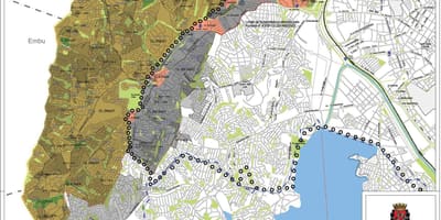 Kort af Campo Limpo Sao Paulo - Atvinna jarðveginn
