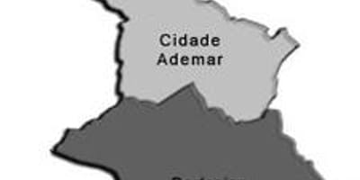 Kort af city of louis Ademar undir-hérað