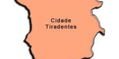 Kort af city of louis Tiradentes undir-hérað