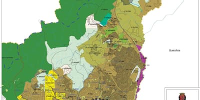 Kort af Jaçanã-Tremembé Sao Paulo - Atvinna jarðveginn
