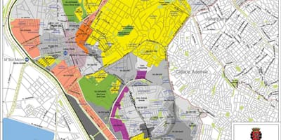 Kort af Sao Paulo Sao Paulo - Atvinna jarðveginn