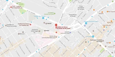 Kort af Stofnunarinnar Krabbamein í Sao Paulo